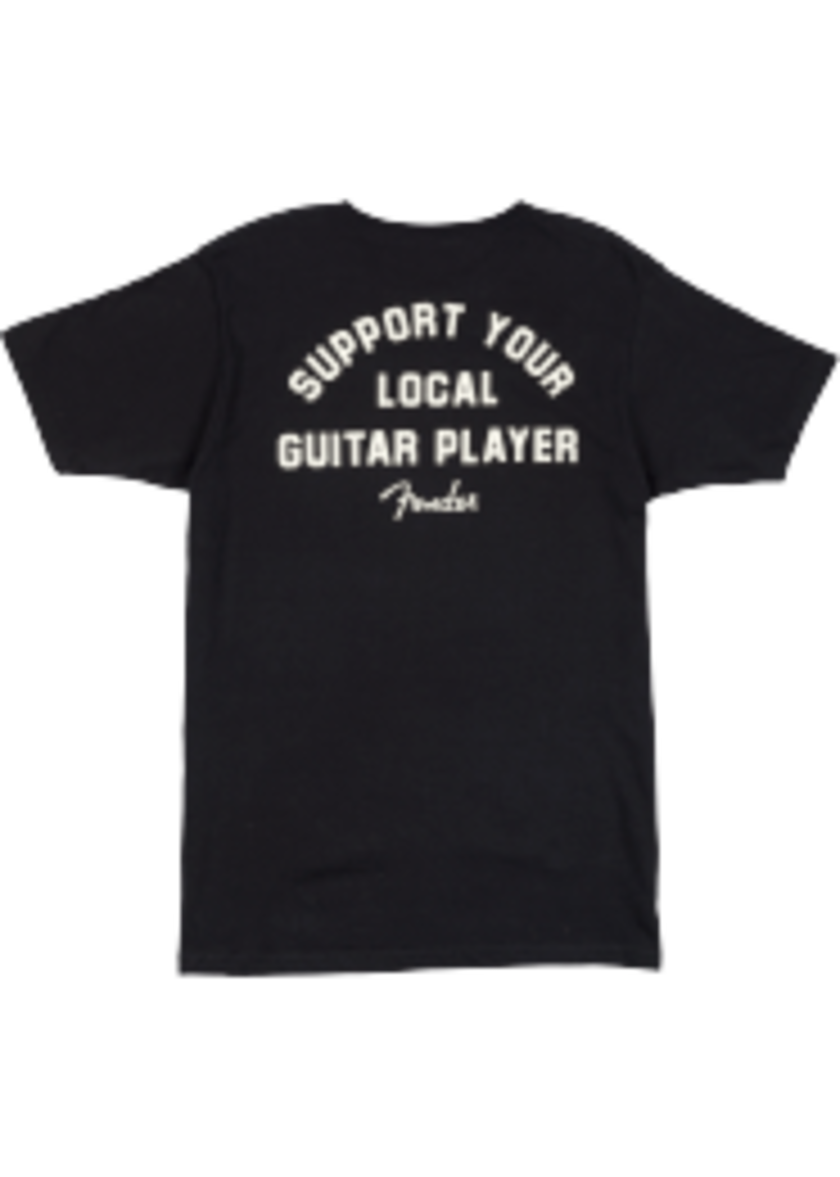 Fender Fender 9193828606 Support Your Local Guitar Player Black T-Shirt XL