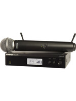 Shure Shure BLX24R/SM58-J11 Wireless System with Rackmountable Receiver & SM58 Microphone Capsule, Band J11