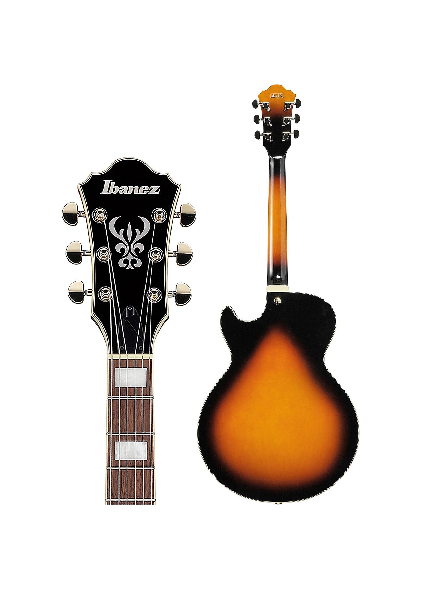 Ibanez Ibanez AG75GBS Hollowbody Electric Guitar - Brown Sunburst