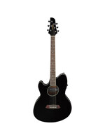 Ibanez Ibanez Talman TCY10LEBK Left-handed Acoustic-electric Guitar - Black