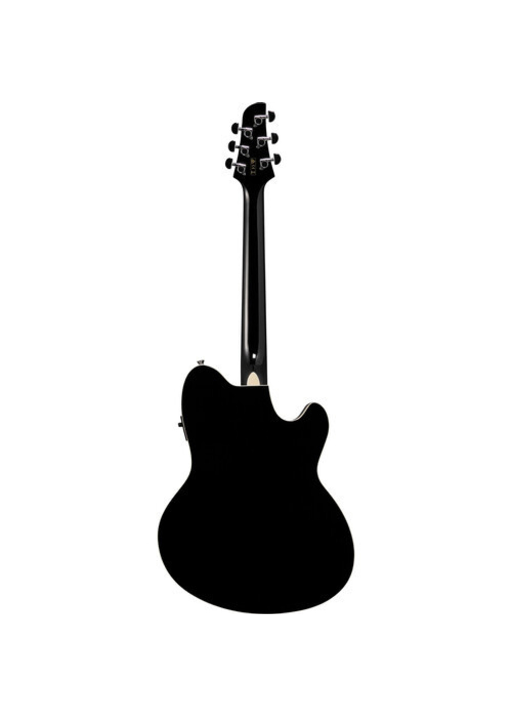 Ibanez Ibanez Talman TCY10LEBK Left-handed Acoustic-electric Guitar - Black