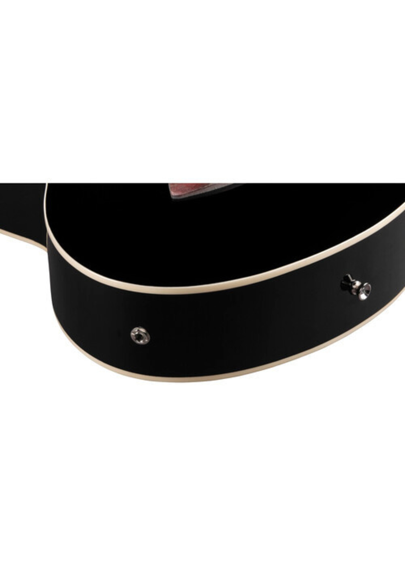 Ibanez Ibanez Talman TCY10LEBK Left-handed Acoustic-electric Guitar - Black