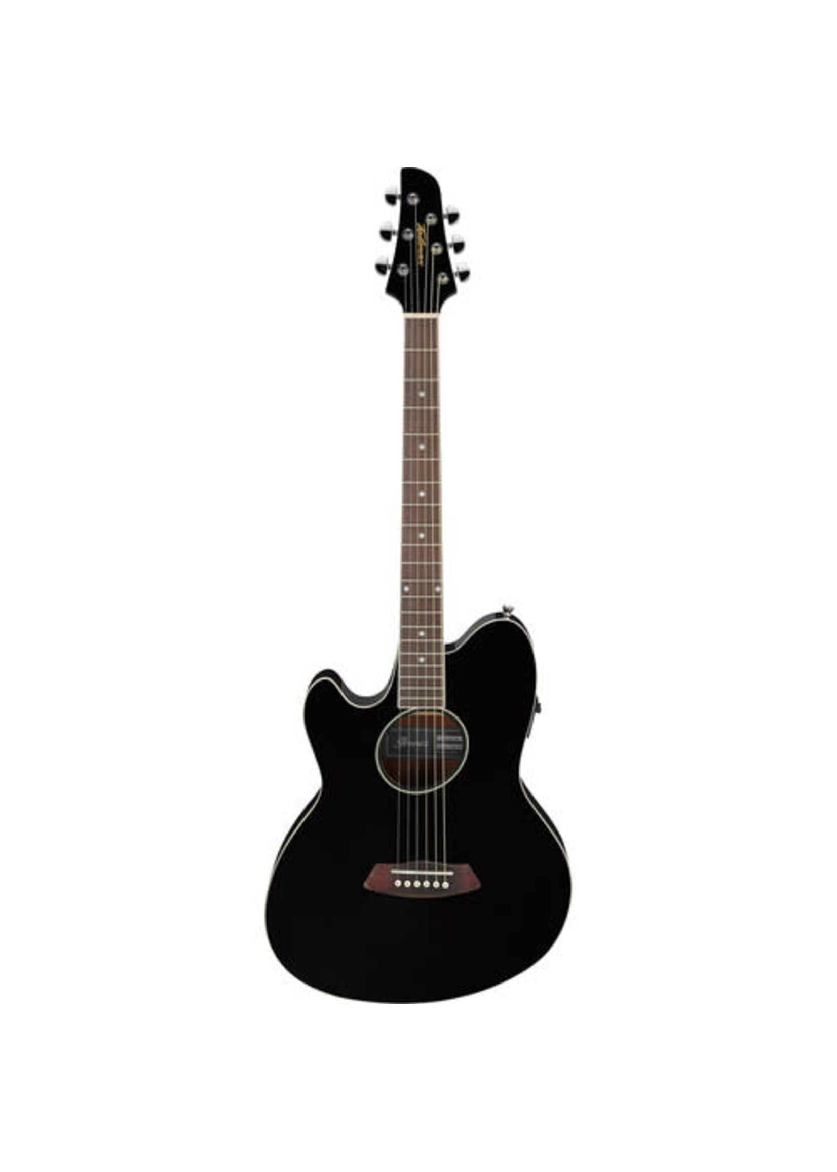 Ibanez Ibanez Talman TCY10LEBK Left-handed Acoustic-electric Guitar - Black