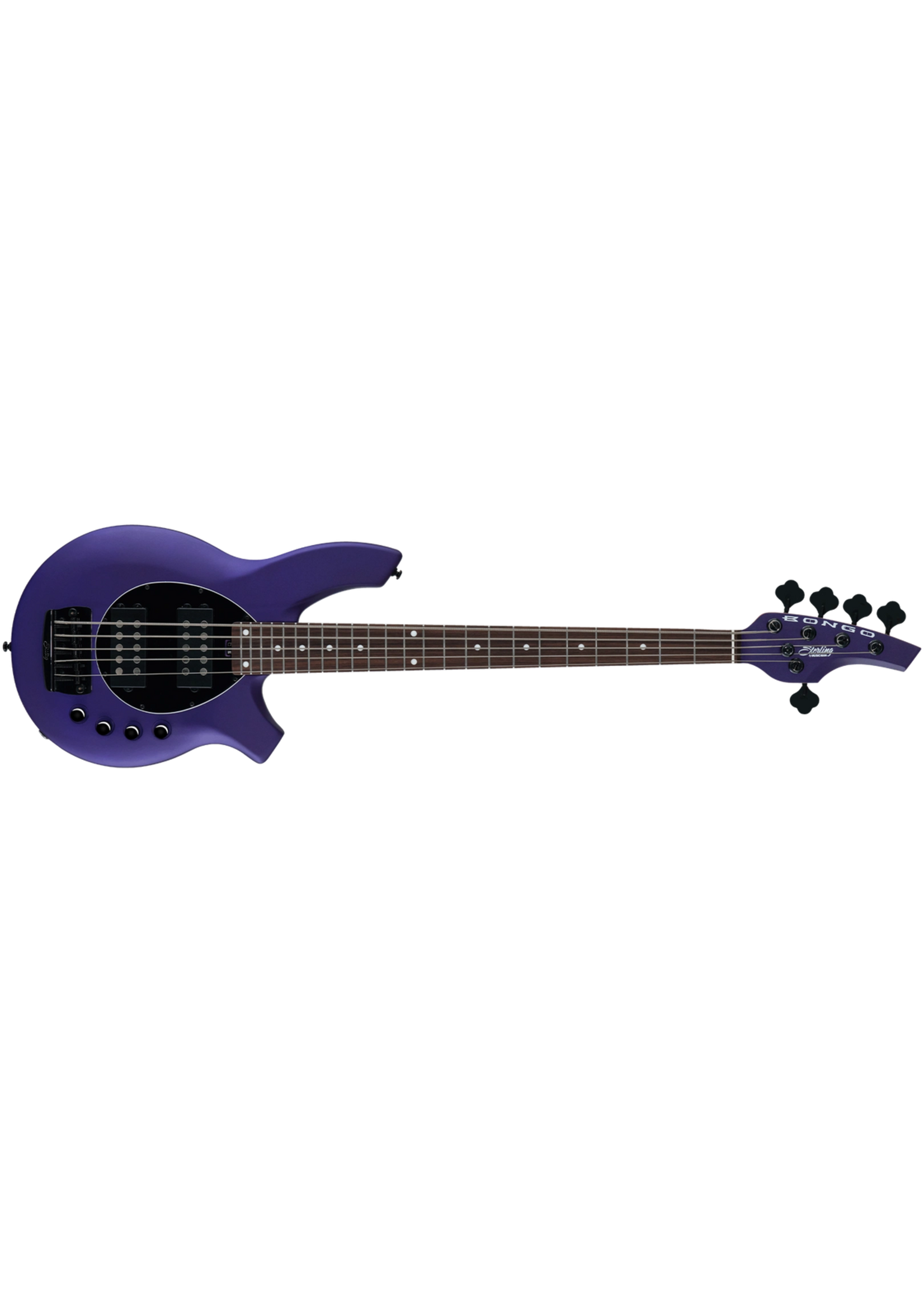 Sterling by Music Man Sterling by Music Man  ST-BONGO5-FMPS-R2 Bass Guitar Bongo Firemist Purple Satin