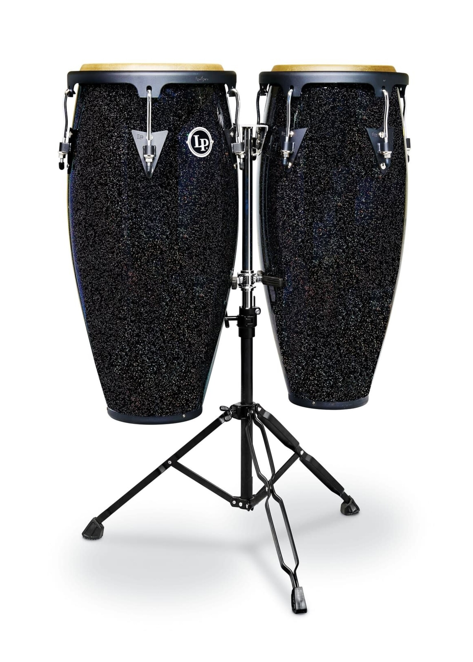 Latin Percussion Latin Percussion LPA646-BM Santana Aspire 10" and 11" Conga Set, Black Magic