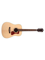 Guild Guild D-240E Archback Solid Top Dreadnought , Natural Satin