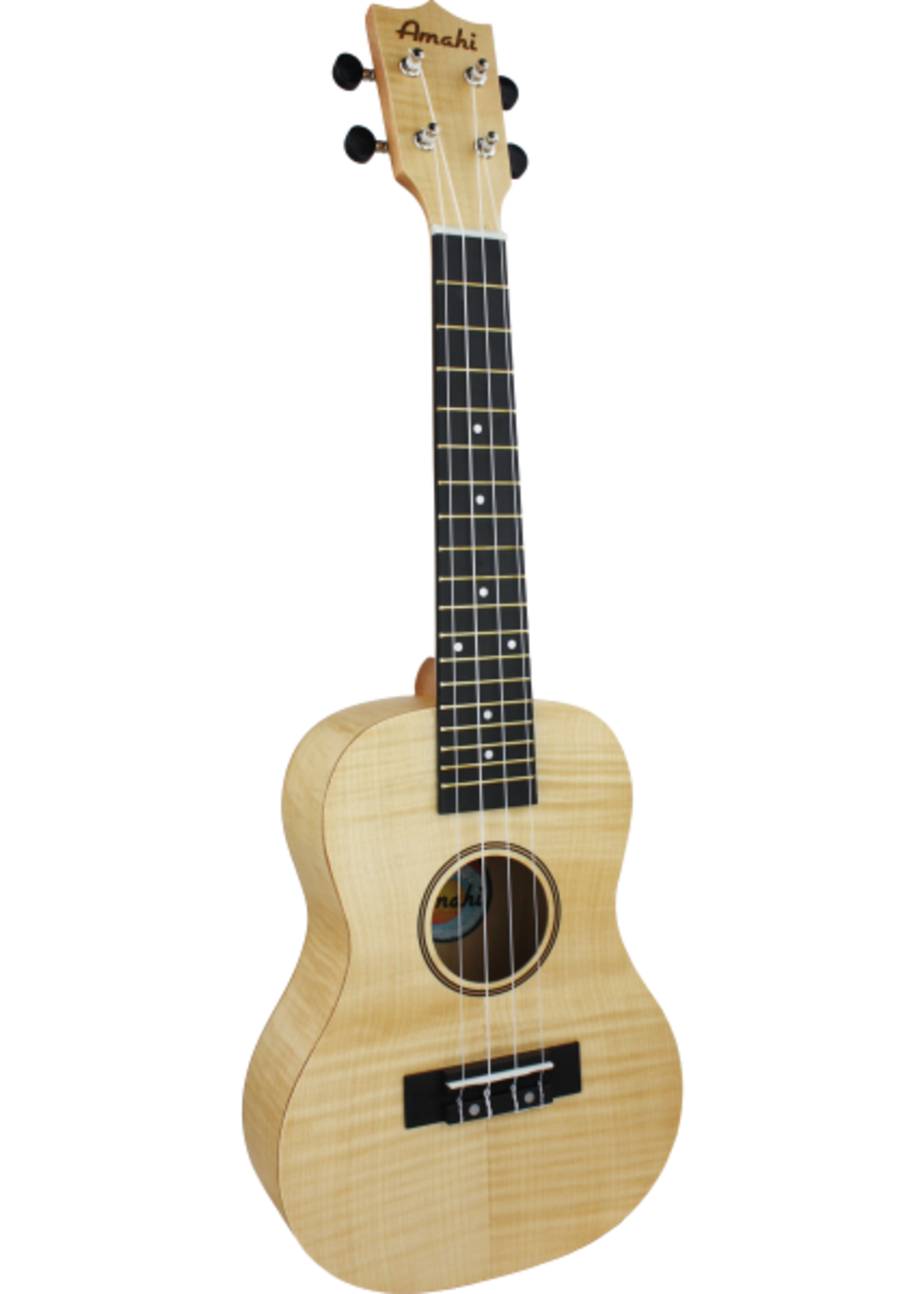 Amahi Amahi UKH-F-MAPC Flamed Maple Ukulele Concert Size