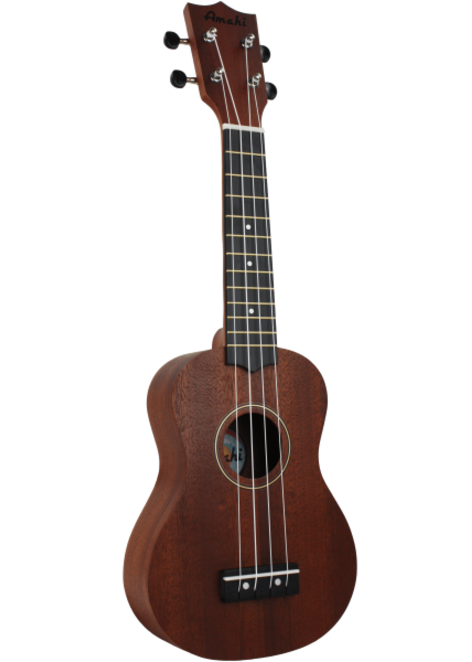 Amahi Amahi DDUK11 Soprano Ukulele, Mahogany