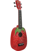 Amahi Amahi DDUK18 Soprano Ukulele Strawberry Design Tropical Series