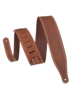 Levys Levy's M17BDS-DBR 2.5" Wide Garment Leather Guitar Strap