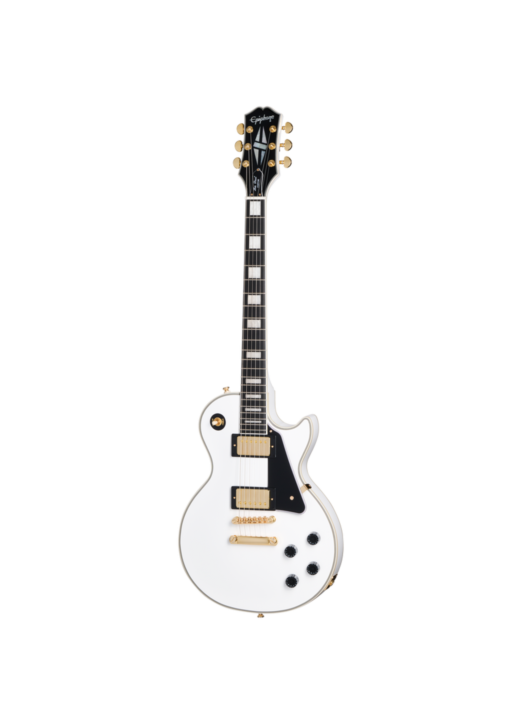 Epiphone Epiphone EIGLPCAWGH1 Les Paul Custom Electric Guitar - Alpine White
