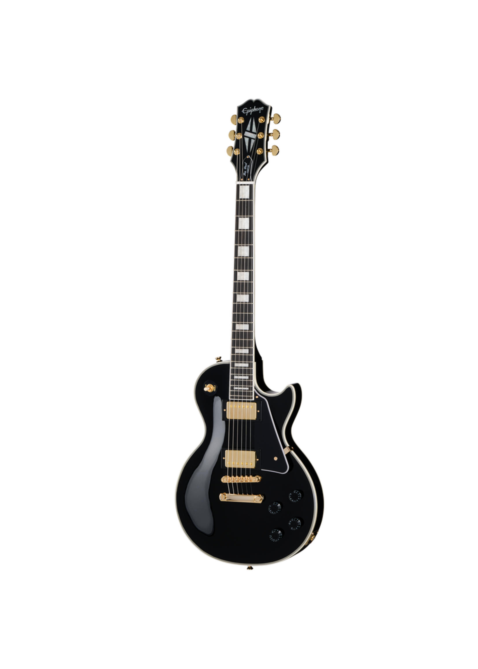 Epiphone Epiphone EIGLPCEBGH1 Les Paul Custom Electric Guitar - Ebony