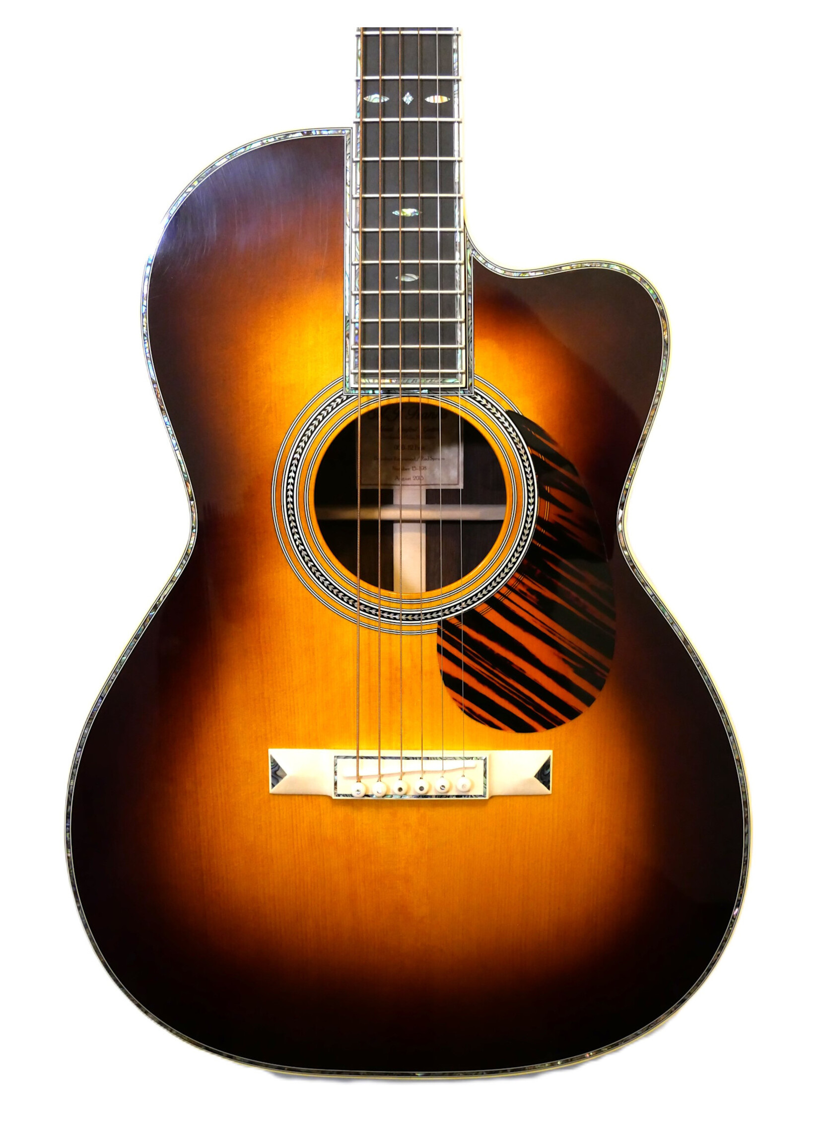M.J. Franks MMC M.J. Franks 000-12 Fret Classical Guitar w/TKL Case