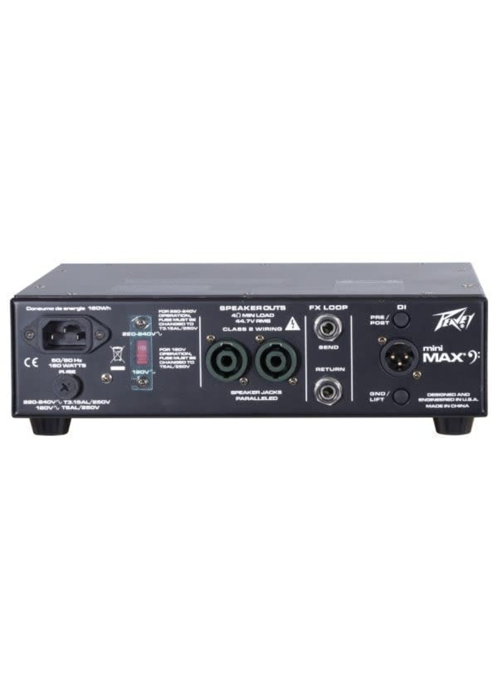 Peavey Peavey mini MAX 600 Watt Bass Amplifier Head