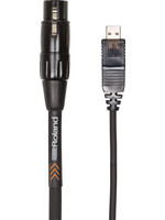 Roland Roland RCC-10-USXF Black Series XLR Female to USB Cable - 10 foot