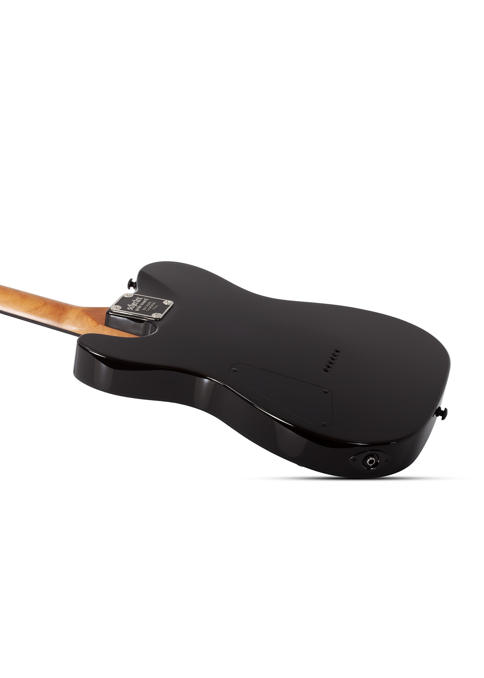 Schecter Schecter 3955 PT Standard Electric Guitar, Black Fade Burst Burl
