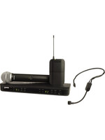 Shure Shure BLX1288/P31-H10 w/PGA31 Dual-Channel Wireless Combo Headset & PG-58 Microphone System (H10: 542 - 572 MHz)