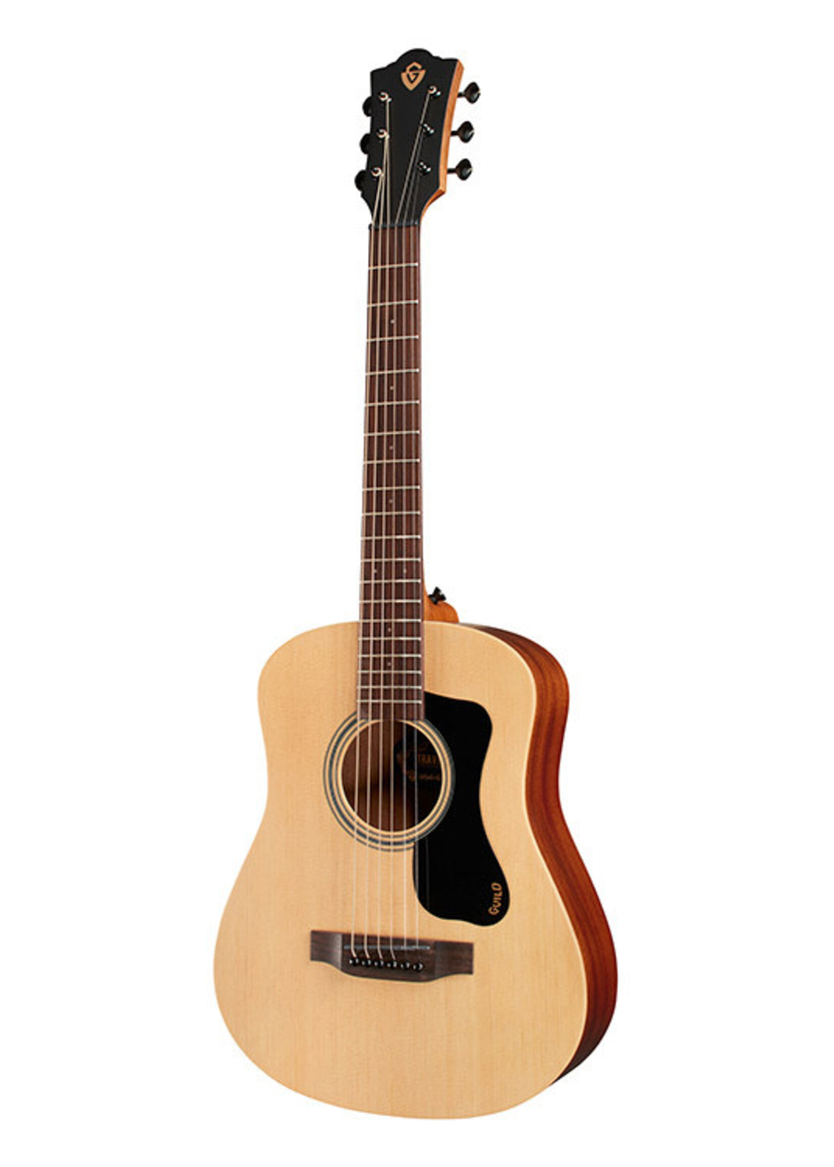 Guild Guild Travel SP Spruce Mini Dreadnought Acoustic Guitar Natural