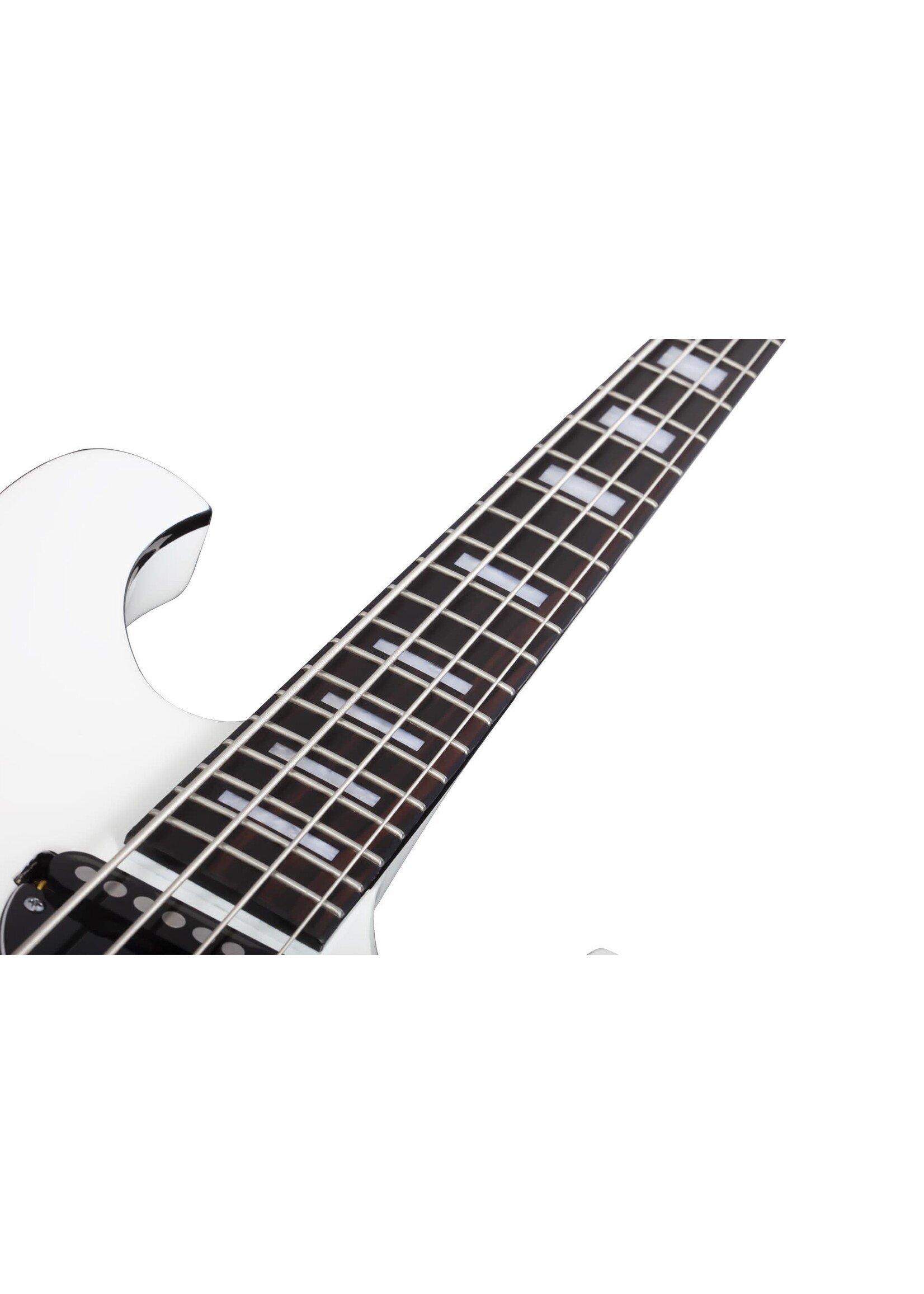 Schecter Schecter 681 Stargazer 4 Electric Bass Gloss White