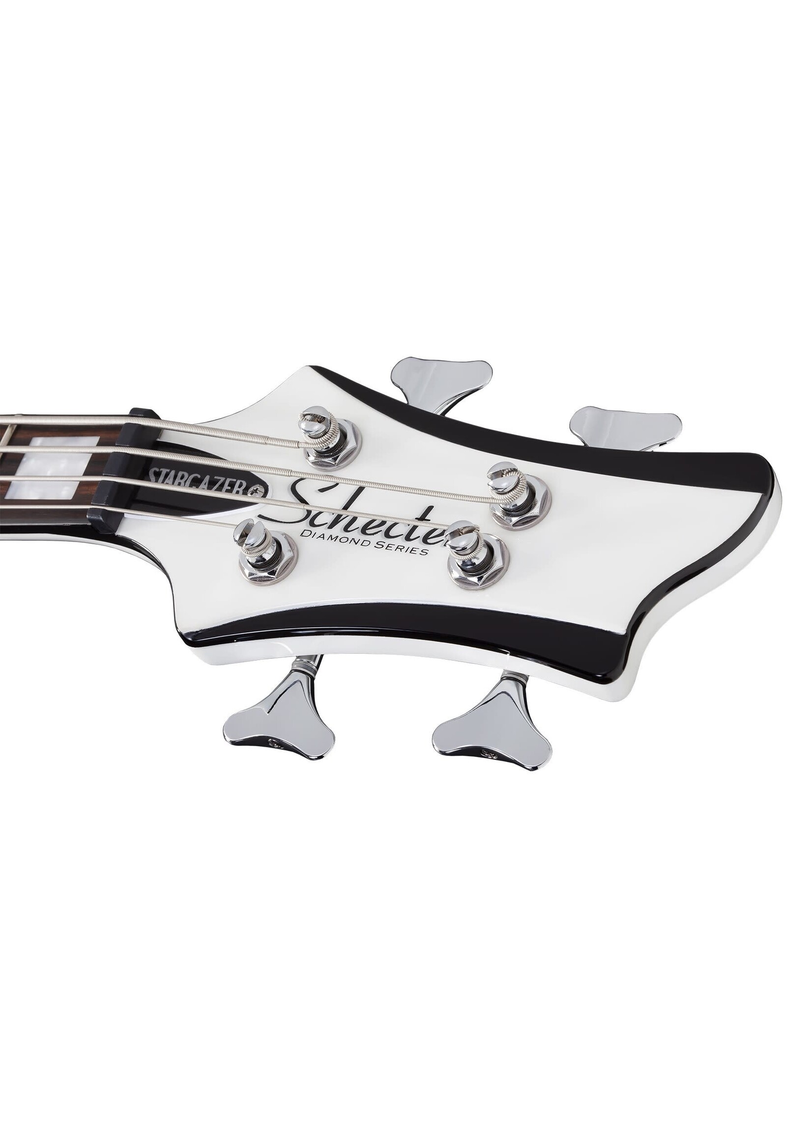 Schecter Schecter 681 Stargazer 4 Electric Bass Gloss White