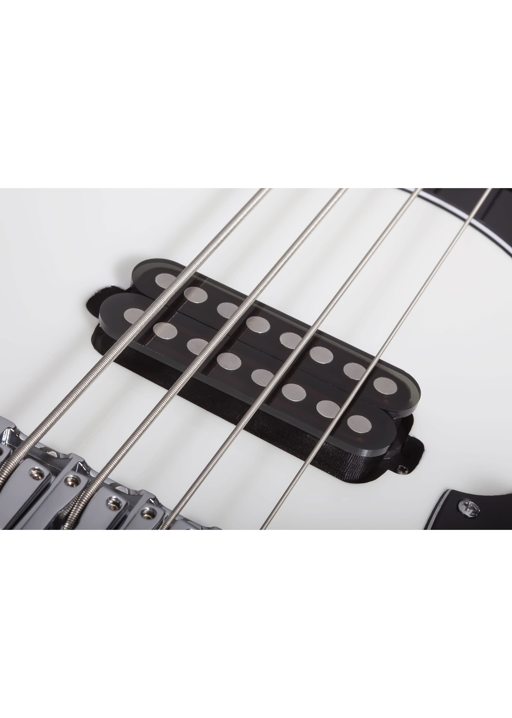 Schecter Schecter 681 Stargazer 4 Electric Bass Gloss White