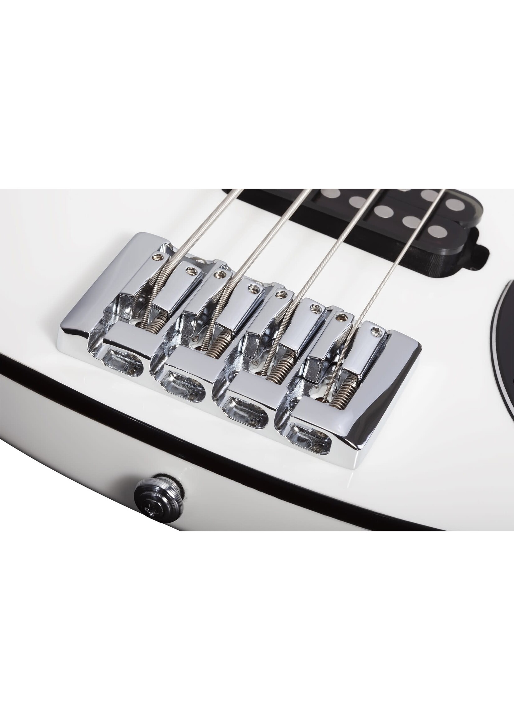 Schecter Schecter 681 Stargazer 4 Electric Bass Gloss White