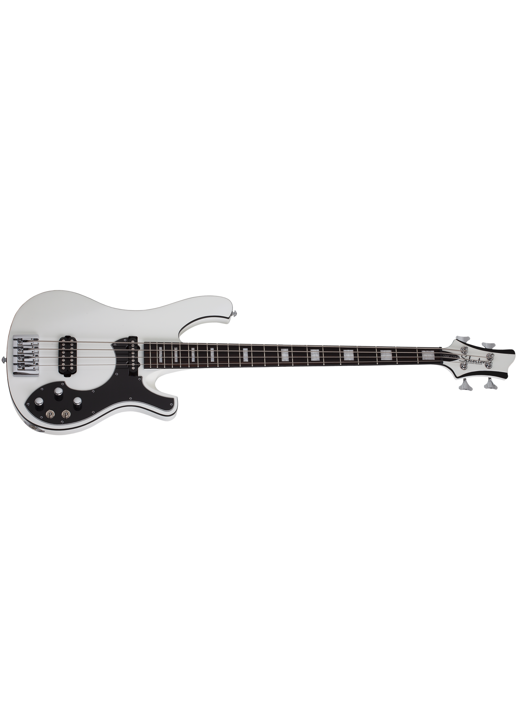 Schecter Schecter 681 Stargazer 4 Electric Bass Gloss White