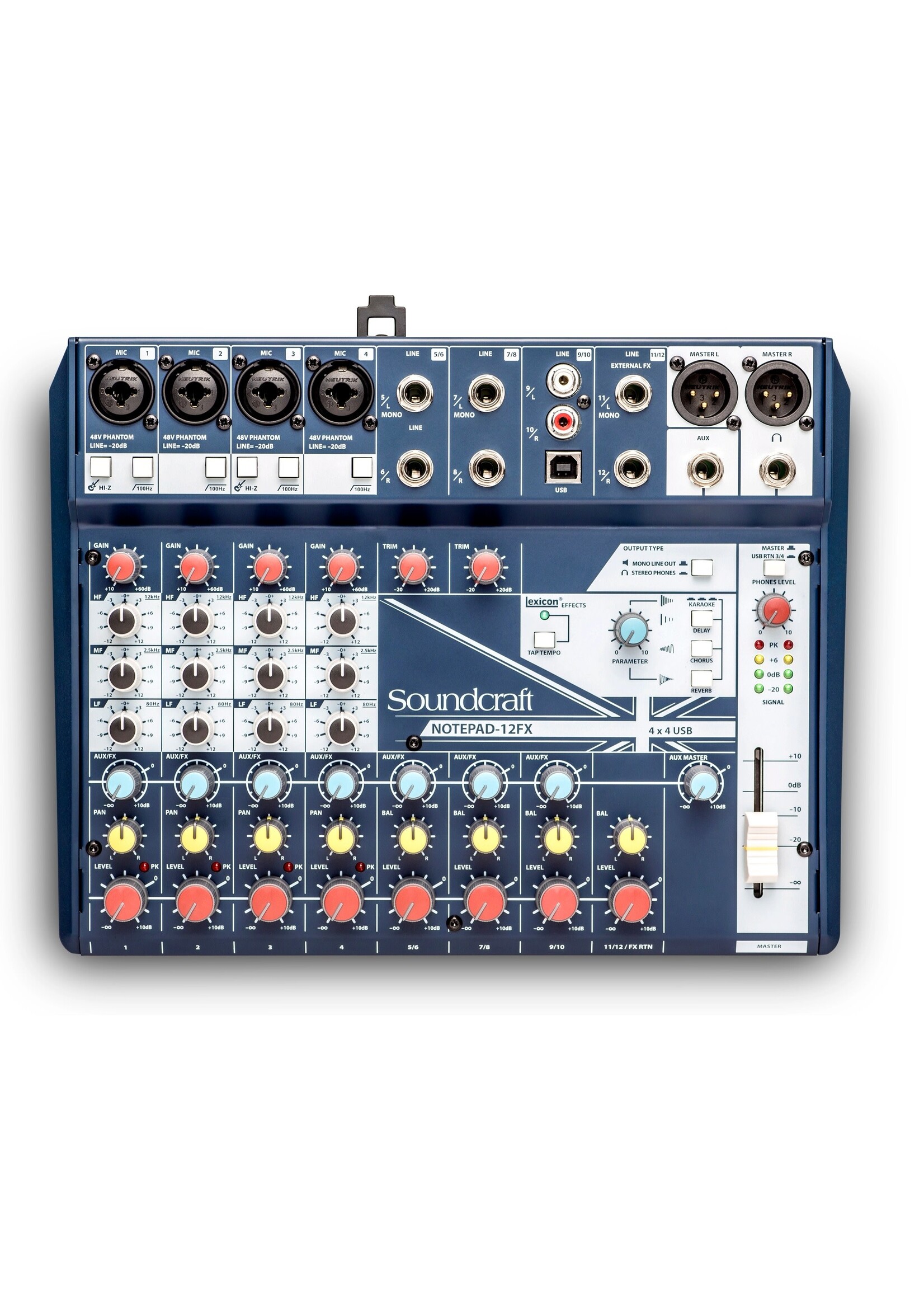 Soundcraft Soundcraft Notepad-12FX w/ USB & Effects