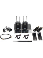 CAD CAD Audio GXLIEM2 Frequency Agile Dual Mix Wireless In Ear Monitor System