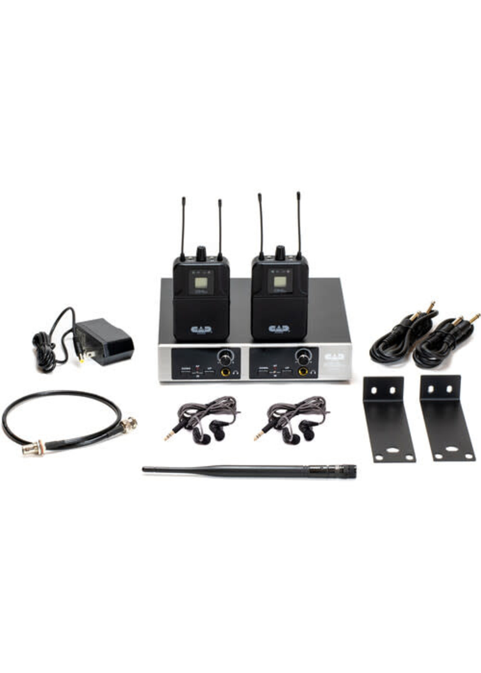 CAD CAD Audio GXLIEM2 Frequency Agile Dual Mix Wireless In Ear Monitor System
