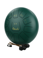 Amahi Amahi KLG12-11GR 12" Steel Tongue Drum Green With Case/Mallets
