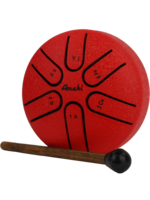 Amahi Amahi KLG3RD 3" Steel Tongue Drum Red With Mallet