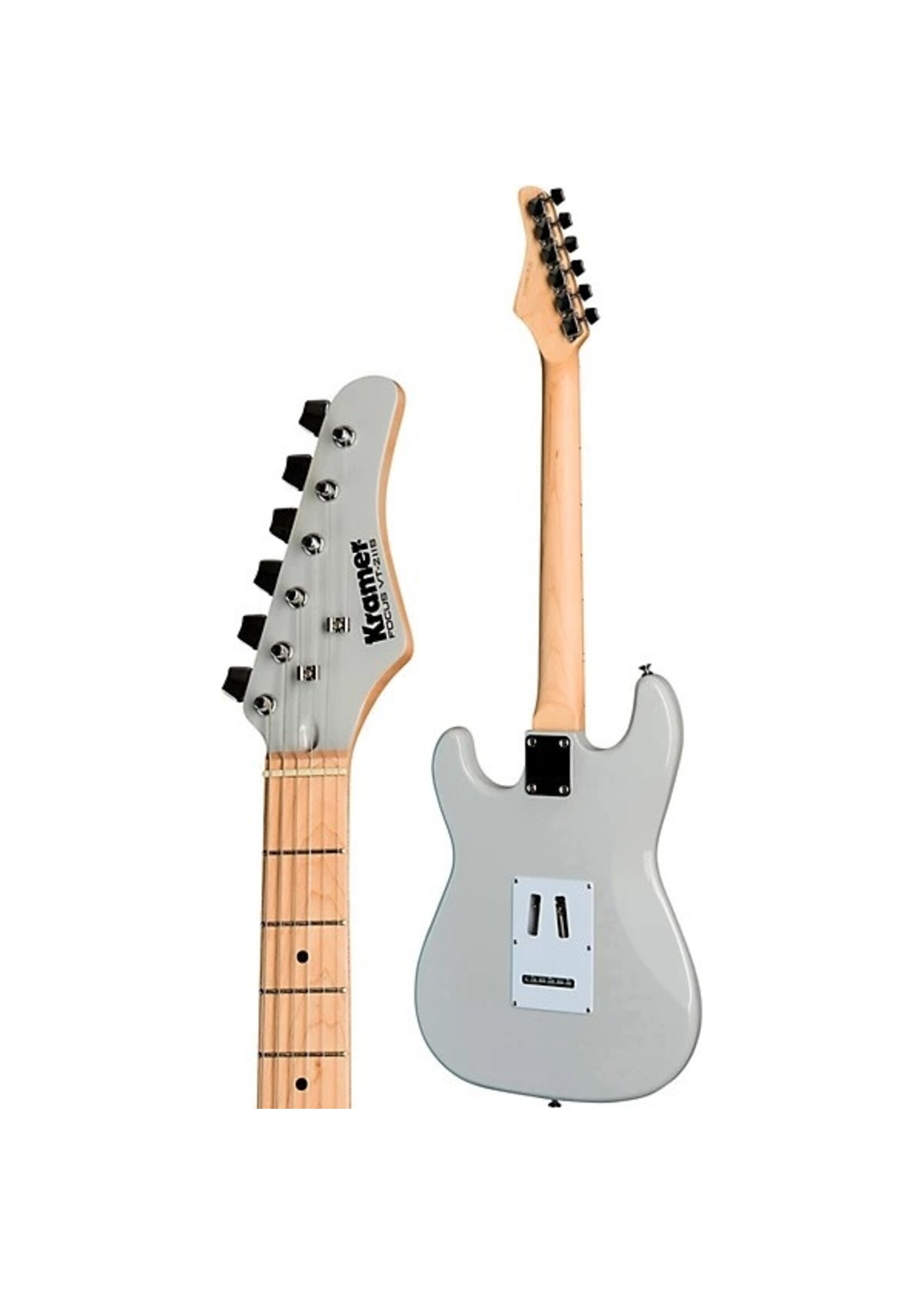Kramer Kramer Focus VT-211S Electric Guitar w/ Maple Neck, Pewter Grey