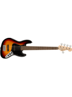 Squier Squier 0378651500 Affinity Series Jazz Bass V, Laurel Fingerboard, Black Pickguard, 3-Color Sunburst