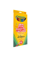 Zildjian Zildjian / Crayola Kids Drumsticks Pack with Practice Pad /6 Sticks