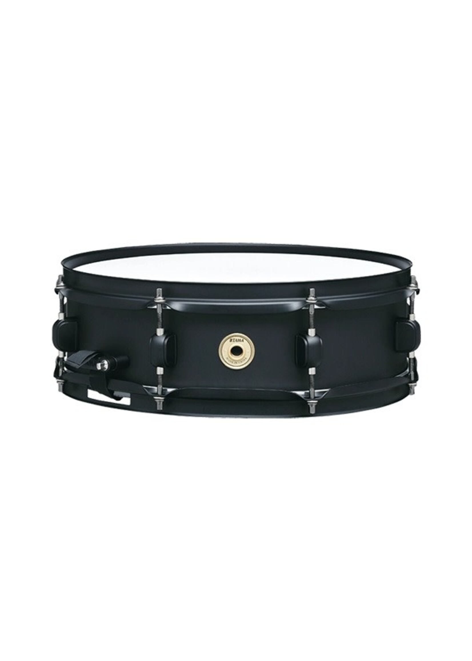 Tama Tama BST134BK Metalworks Effect Series Steel Snare Drum, 13" x 4", Matte Black