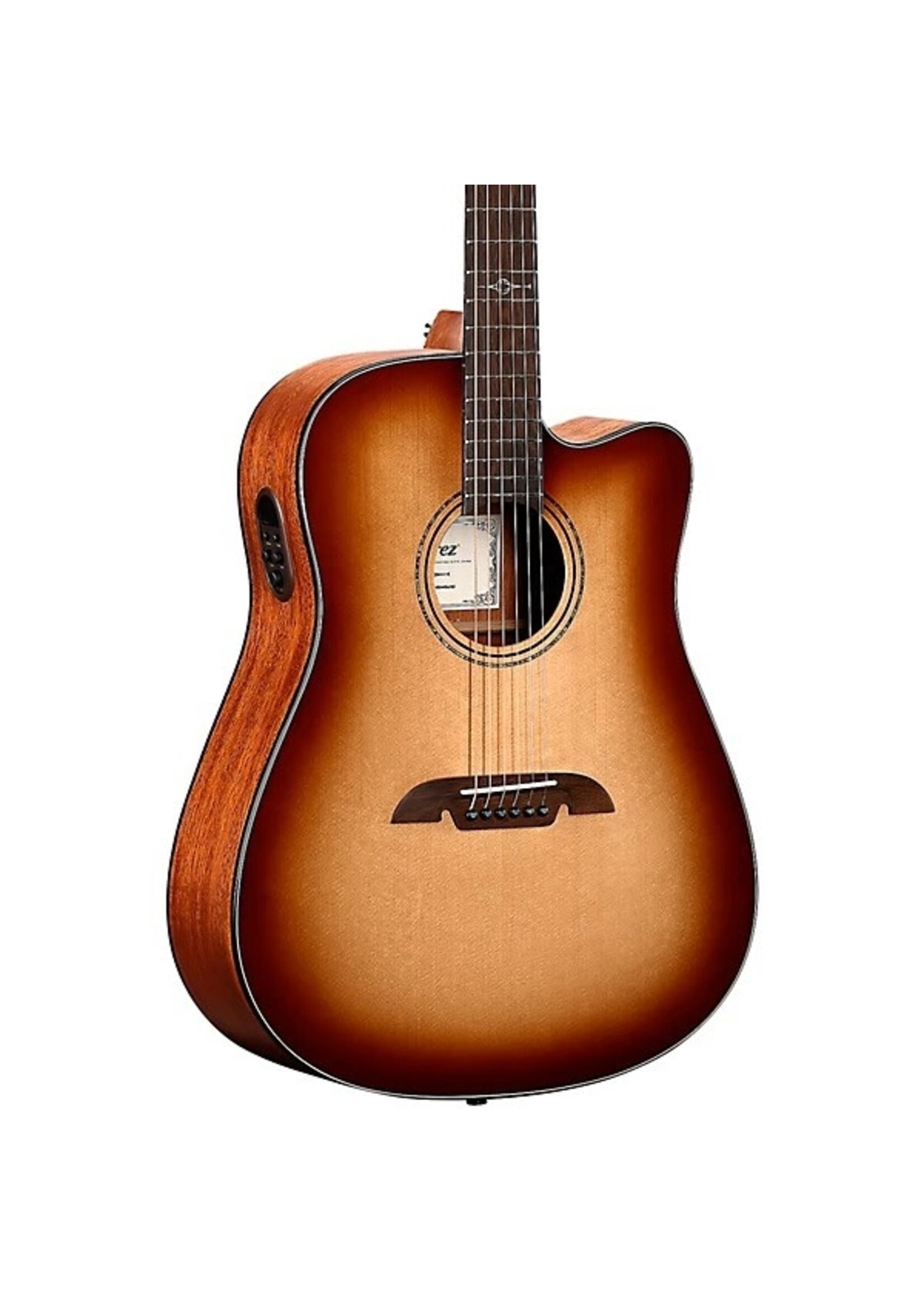 Alvarez Alvarez AD60CESHB Dreadnought Acoustic Electric w/Cutaway EQ & Tuner, Shadowburst