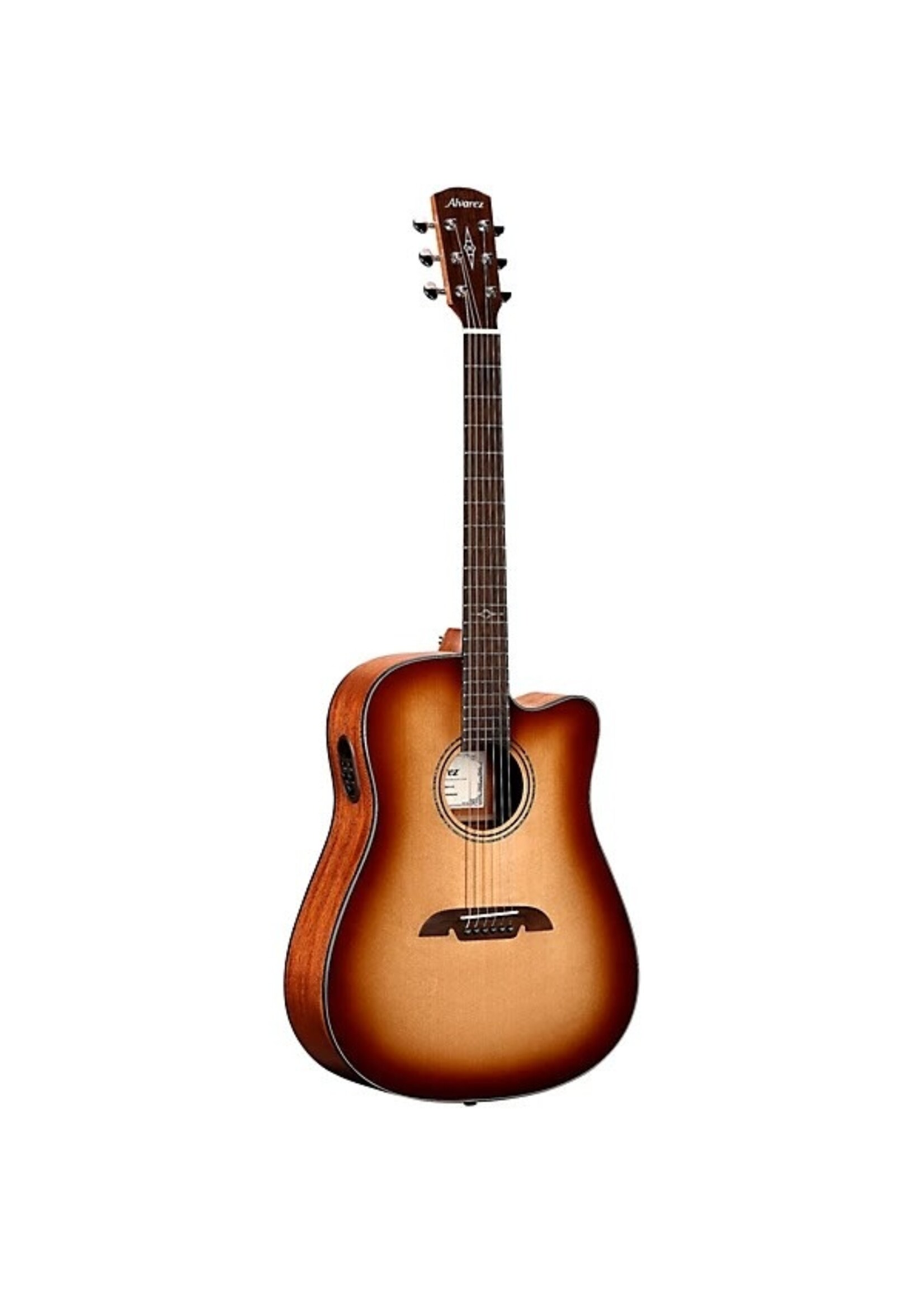 Alvarez Alvarez AD60CESHB Dreadnought Acoustic Electric w/Cutaway EQ & Tuner, Shadowburst