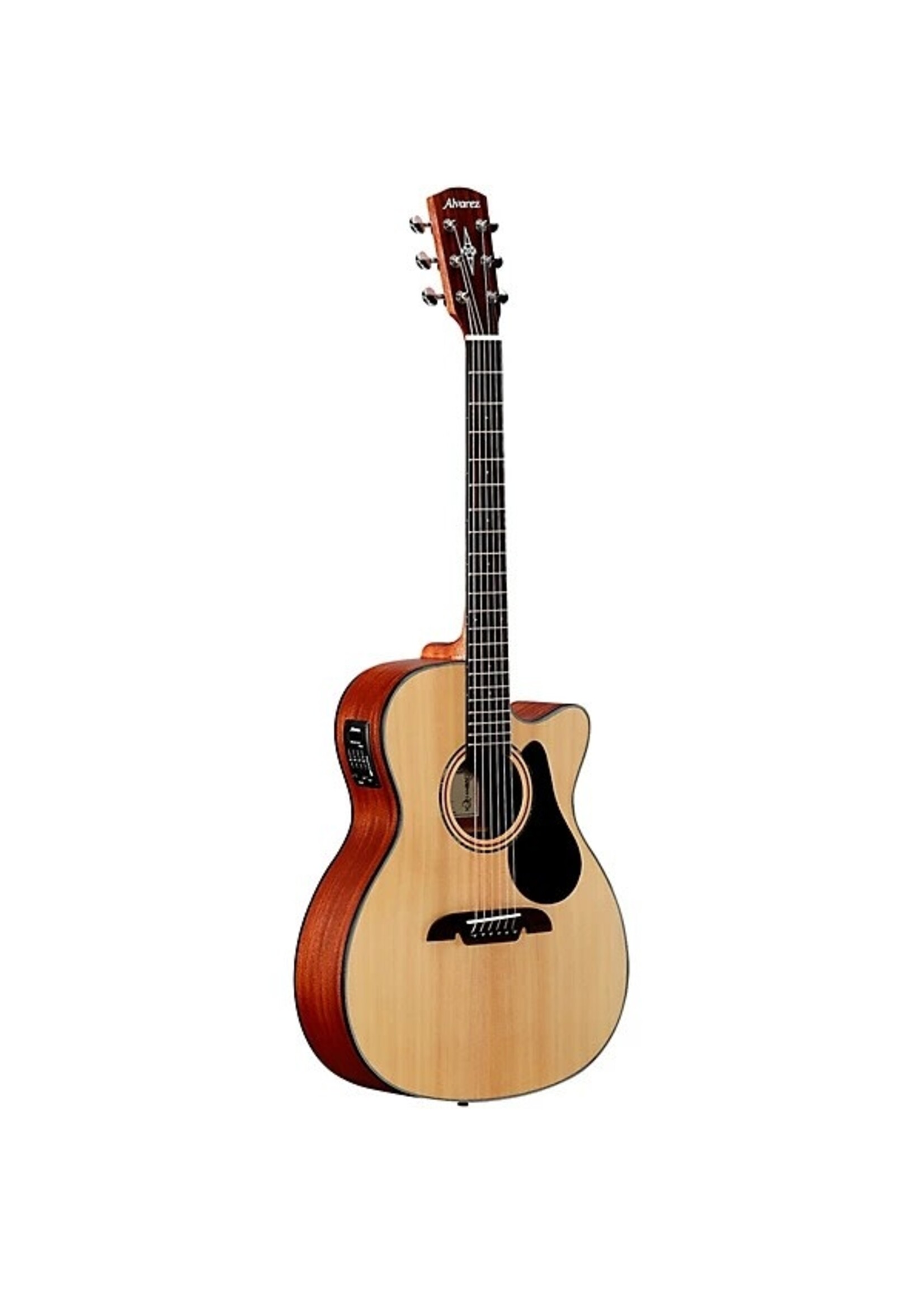 Alvarez Alvarez AF30CE Artist Series OM/Folk Electric w/Cutaway EQ & Tuner, Natural