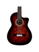 Cordoba Cordoba Fusion 12 Exotic Top Nylon Classical A/E Guitar - Brown Sugar Burst