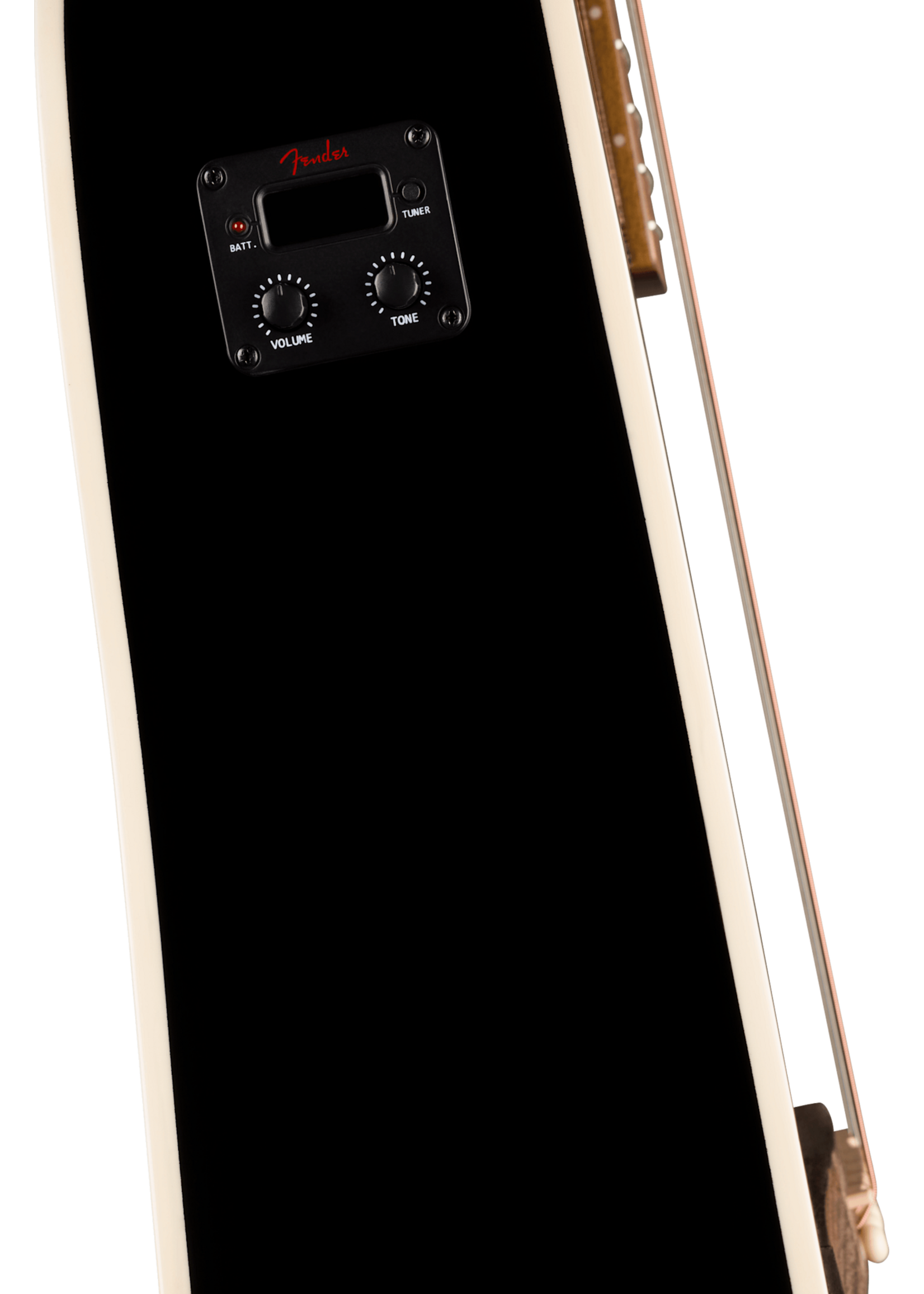 Fender Fender 0974221506 California Standard Redondo CE - Black - Spruce Top - Ivory Pickguard