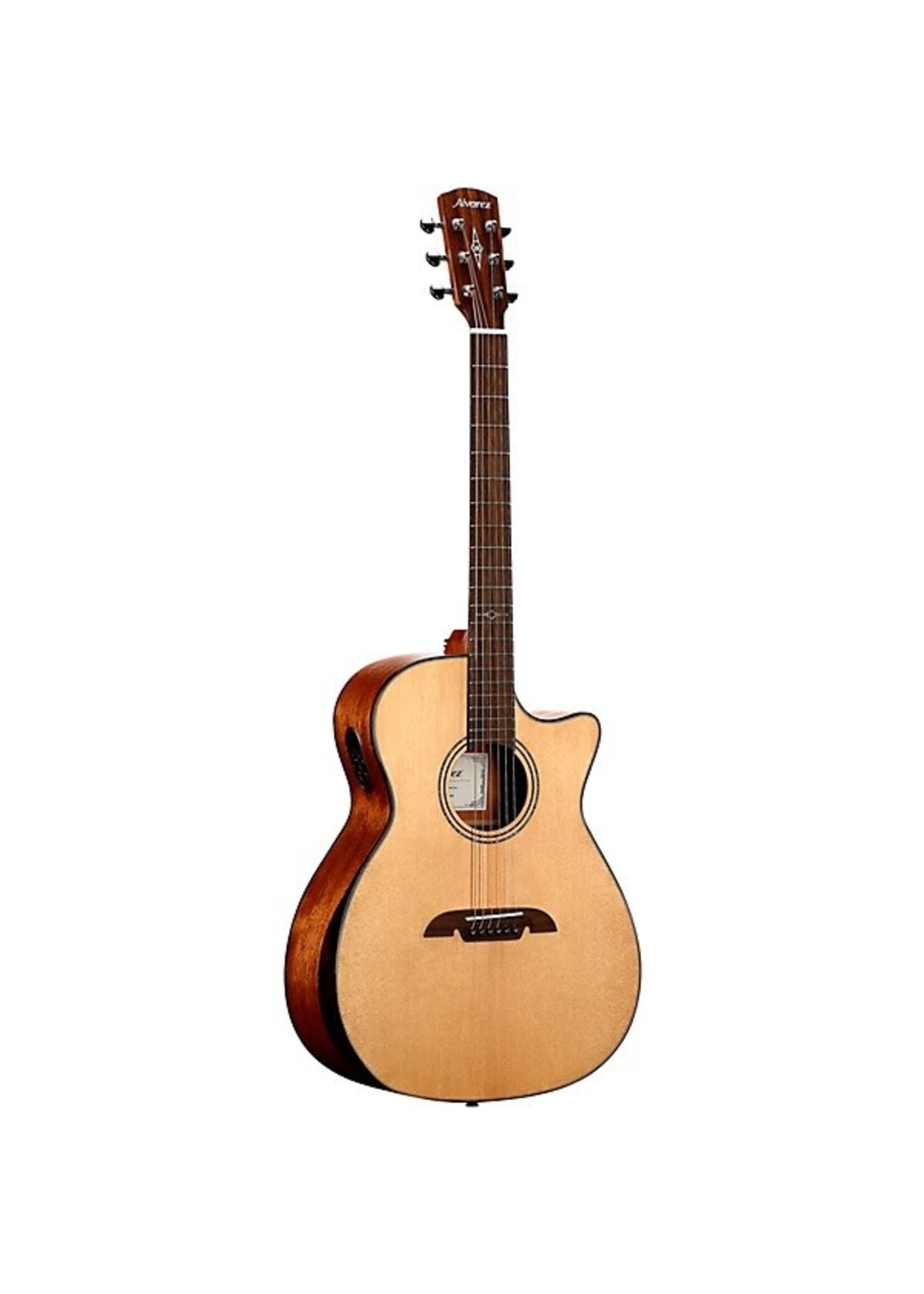 Alvarez Alvarez AG60CE Artist Series Acoustic-electric Guitar - Natural Armrest