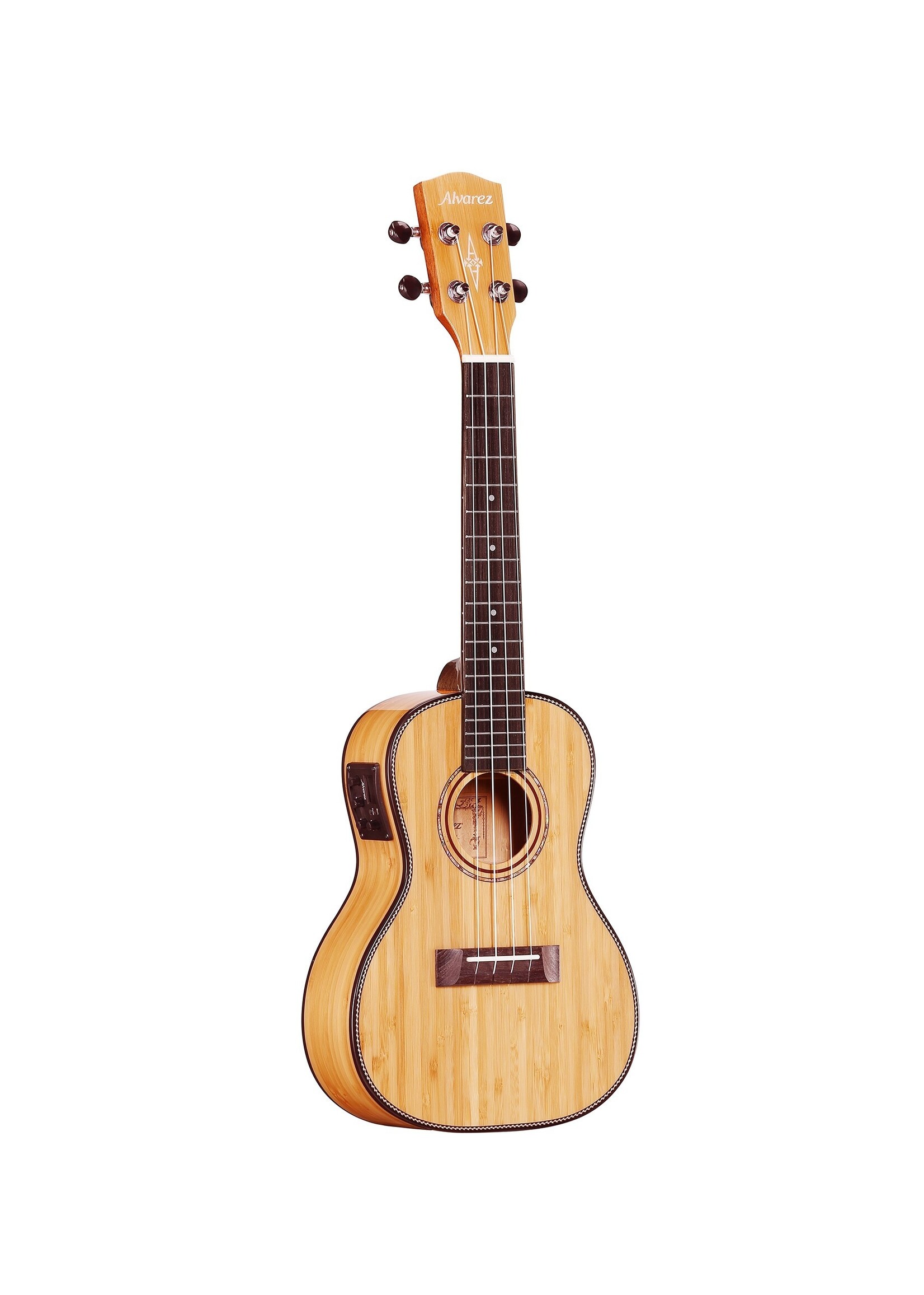 Alvarez Alvarez MU55CE Masterworks Concert Acoustic-Electric Ukulele Gloss Natural
