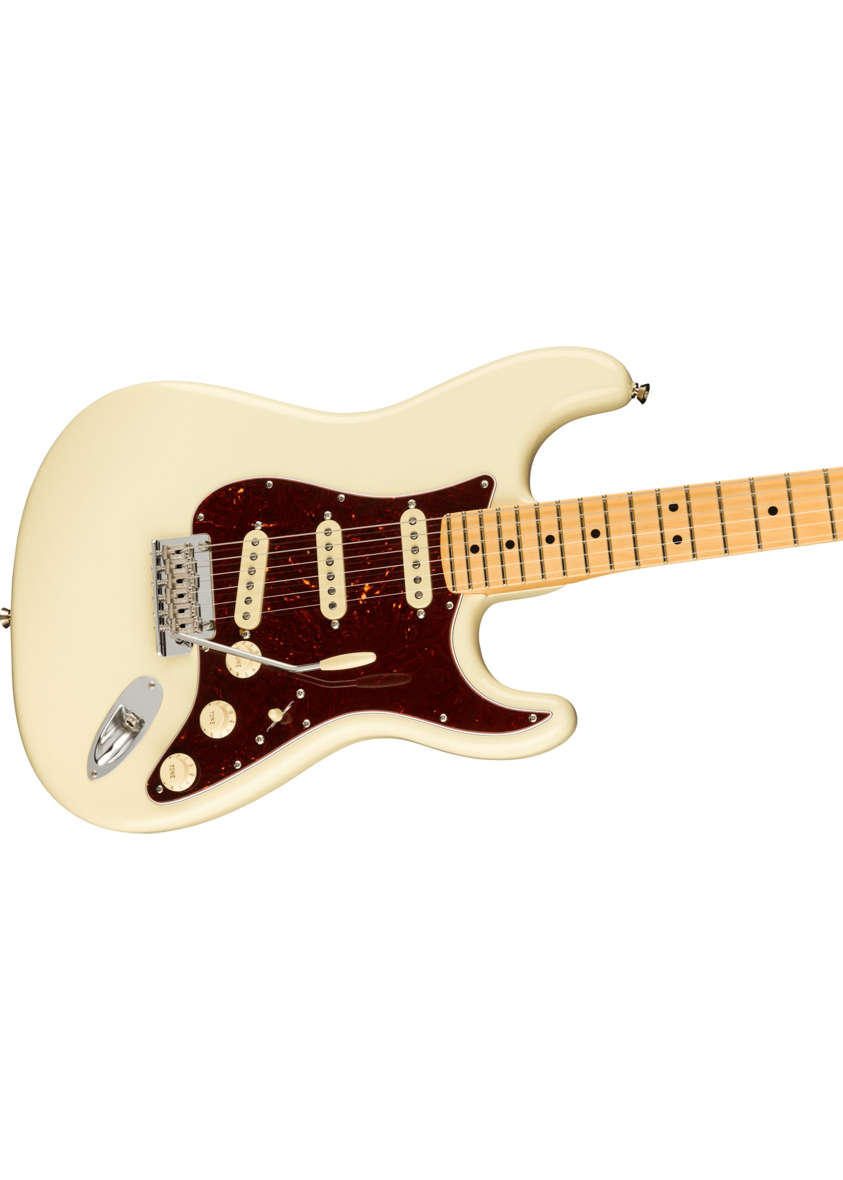 Fender Fender 0113902705 American Professional II Stratocaster Olympic White with Maple Fingerboard