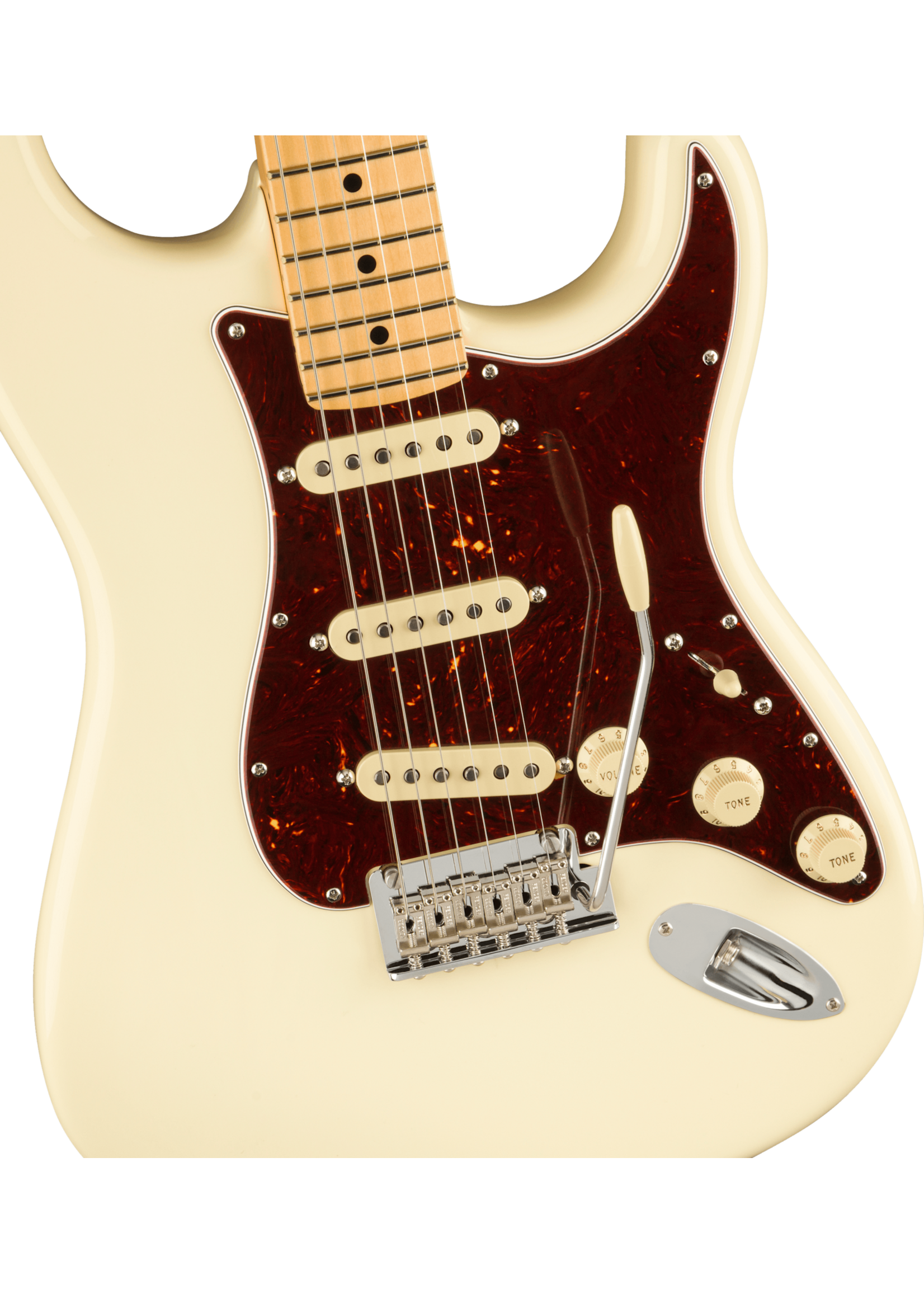 Fender Fender 0113902705 American Professional II Stratocaster Olympic White with Maple Fingerboard