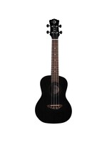 Luna Luna UKE VMC BKS Uke Vintage Mahogany Concert Ukulele, Black Satin