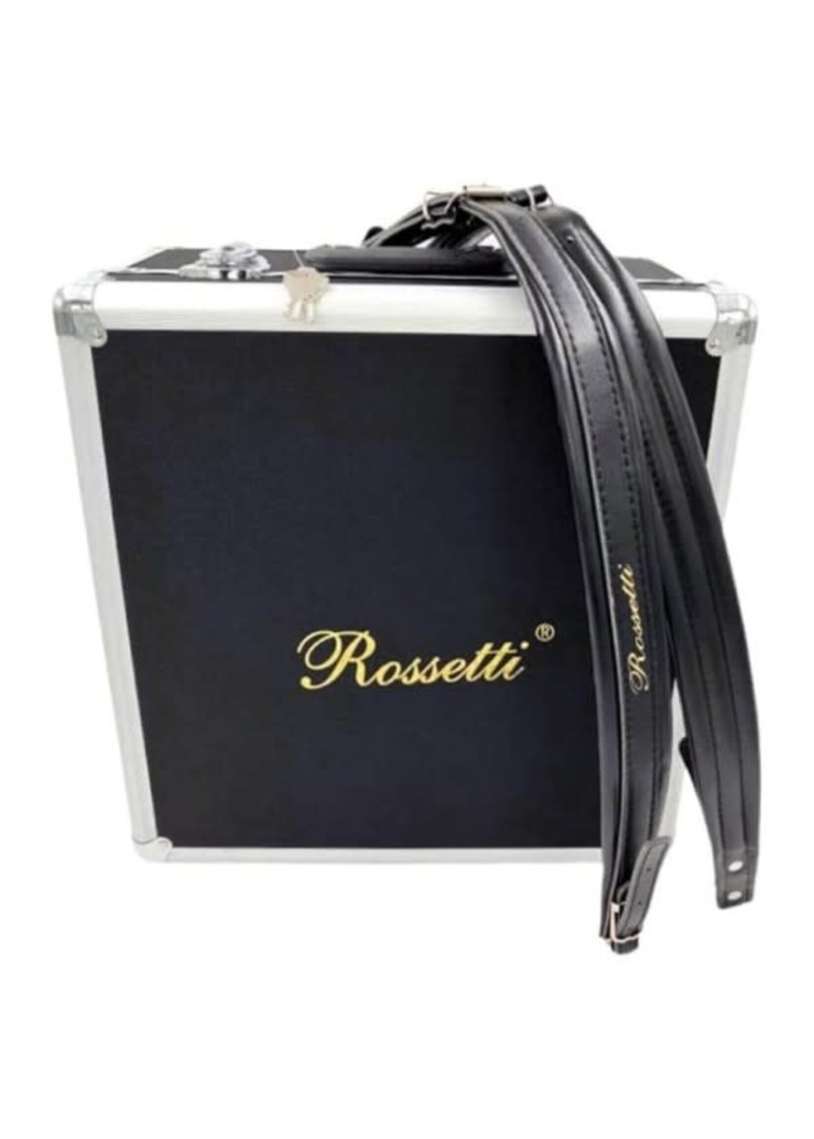 Rossetti Rossetti 3112-GCF-BK 3 Row, 31 treble, 12 bass Diatonic button accordion GCF Black