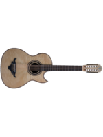 Oscar Schmidt Oscar Schmidt OH32SEQN-O-U Bajo Quinto w/ Bag, Quilt Natural