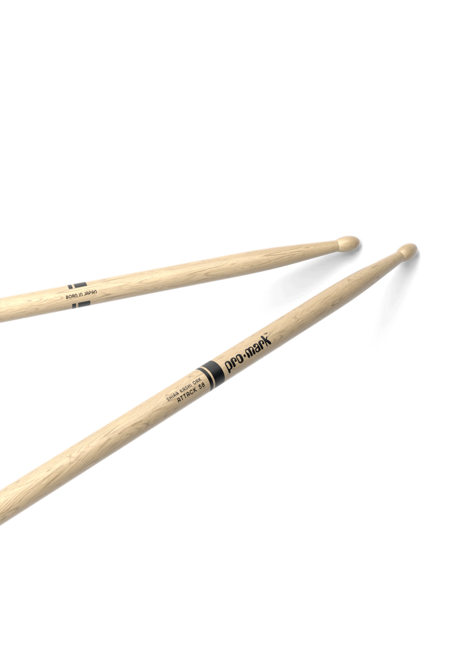 ProMark Promark PW5BW Shira Kashi Oak 5B Wood Tip Drumsticks