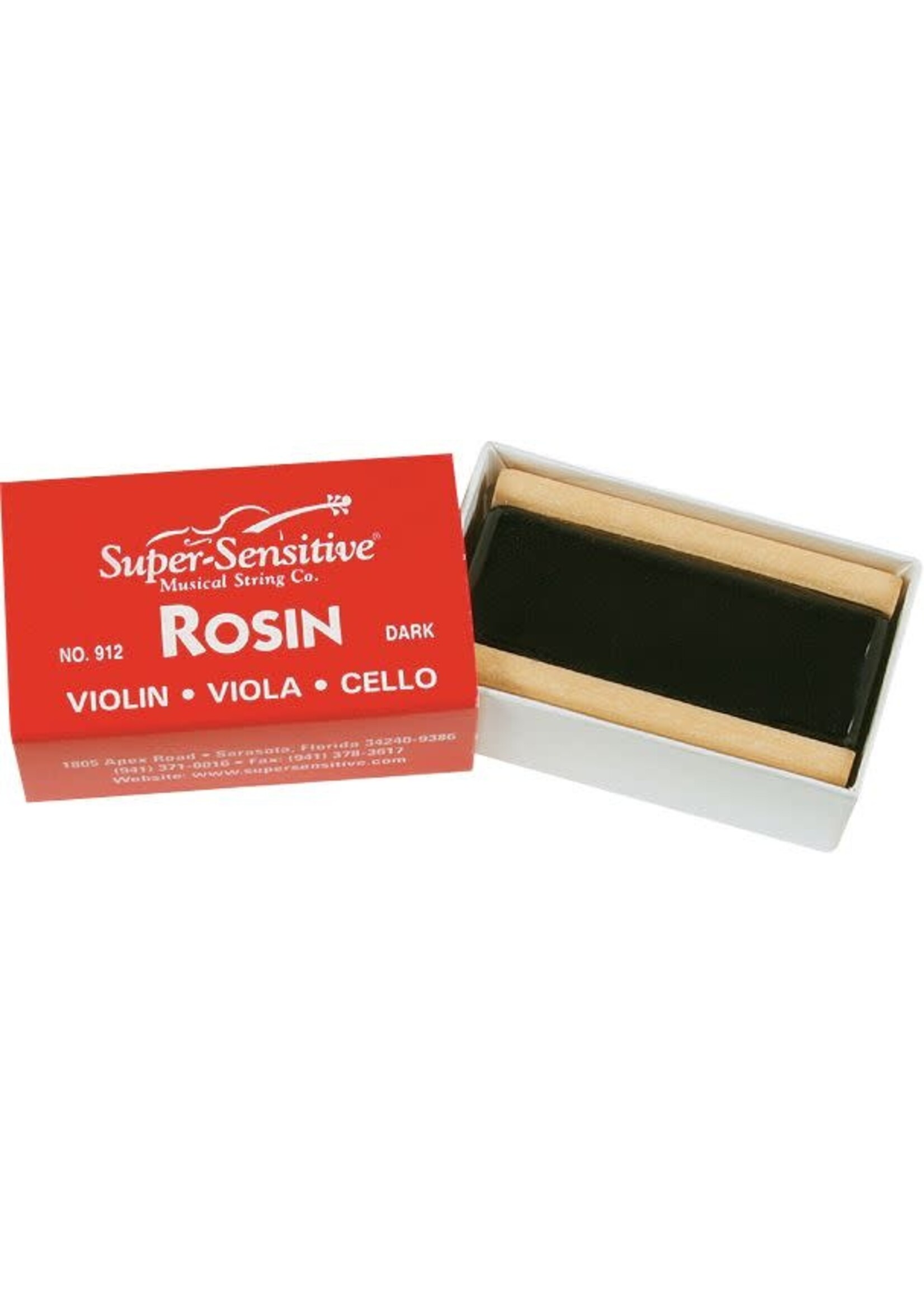 Super Sensitive Super Sensitive SS912 Violin Rosin - Dark
